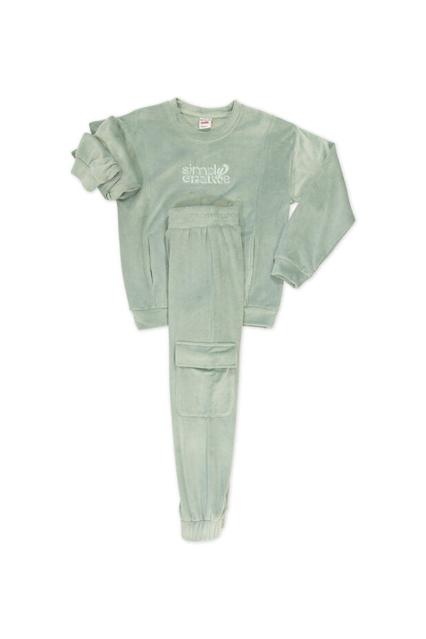 Σετ με παντελόνι βελούδο 8-14Y