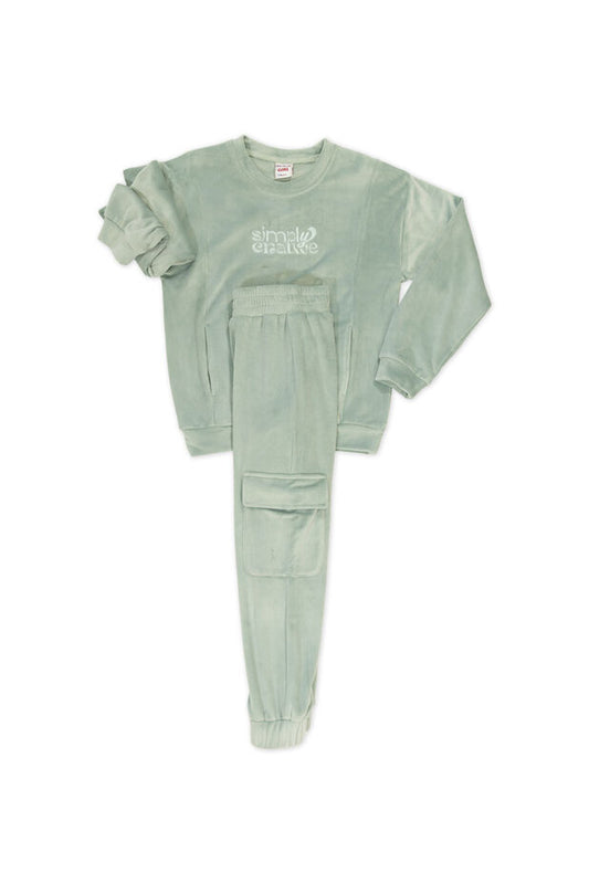 Σετ με παντελόνι βελούδο 8-14Y