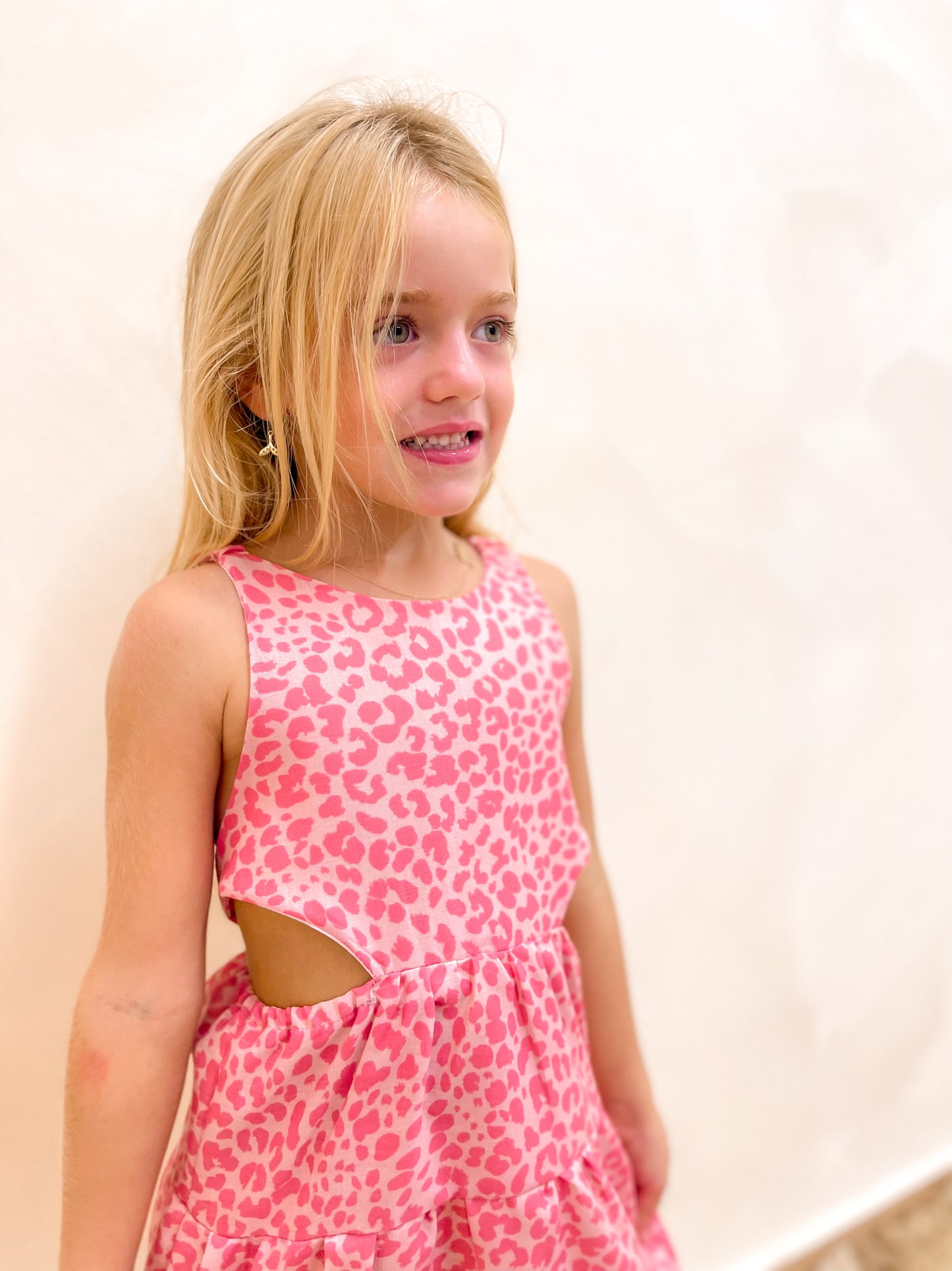 Wild soul pink dress 4-14Y