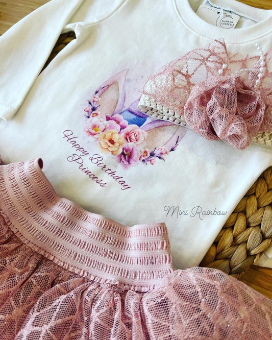 Σετ Unicorn Birthday Girl 1-6Y