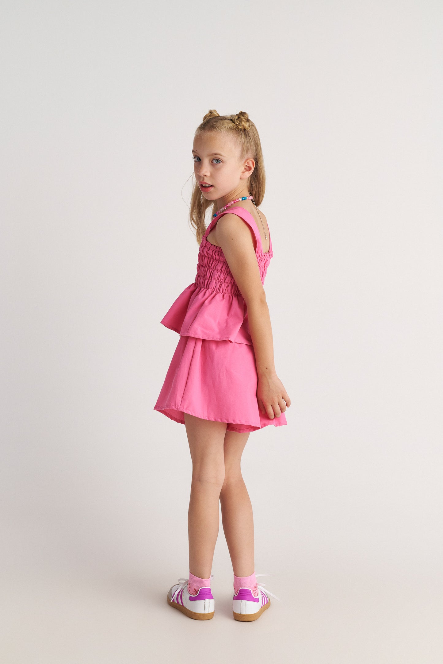 Two in a castle - Bubblegum Forest Set – Perlum Top & Shorts