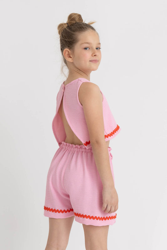 ΣΕΤ ΤΟΠ & ΣΟΡΤΣ ΜΕ ΤΡΕΣΑ ΖΙΚ ΖΑΚ ALICE 2-12Y