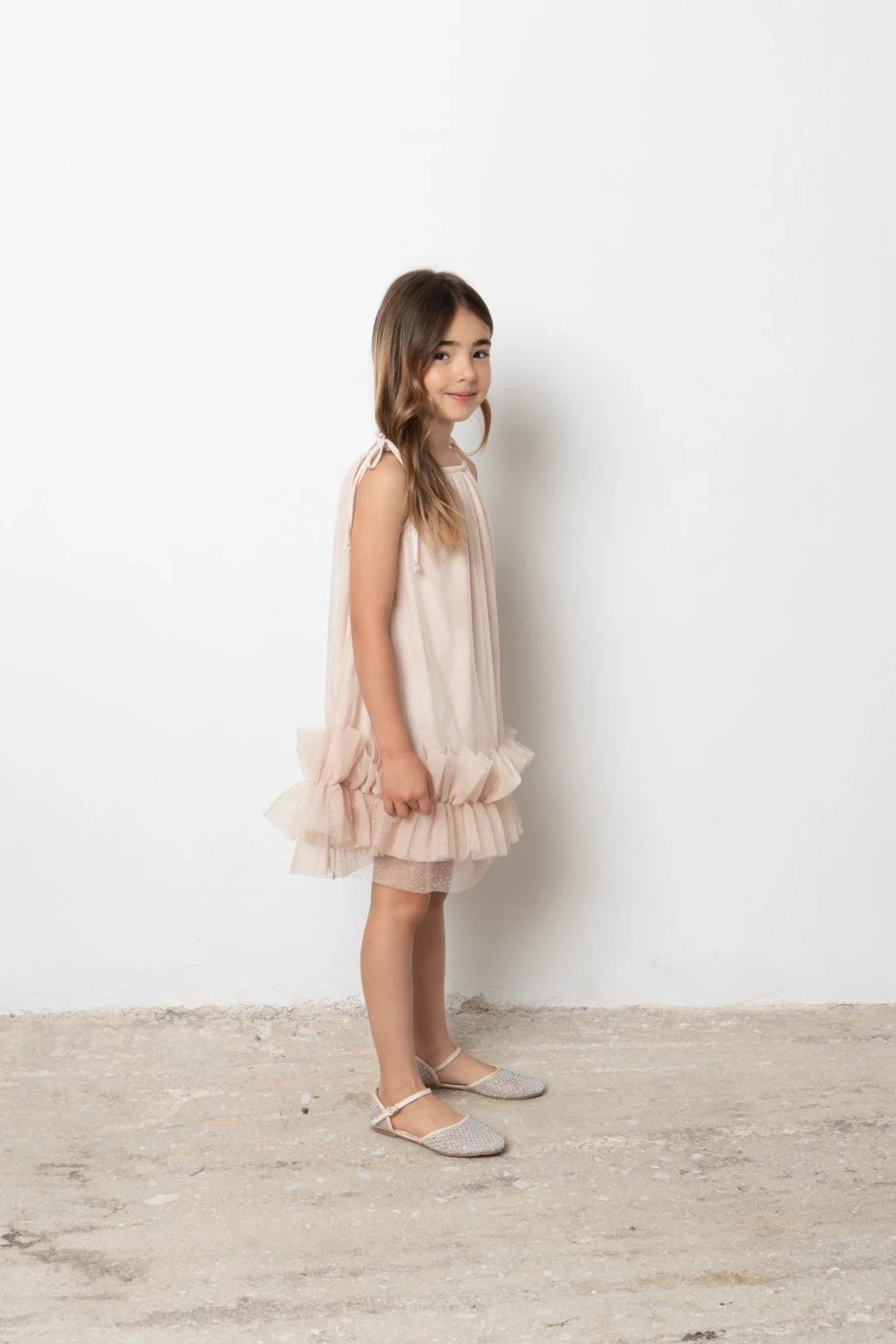 ALICE ΦΟΡΕΜΑ ΜΕ ΤΟΥΛΙ ΚΑΙ ΒΟΛΑΝ 2-8Y