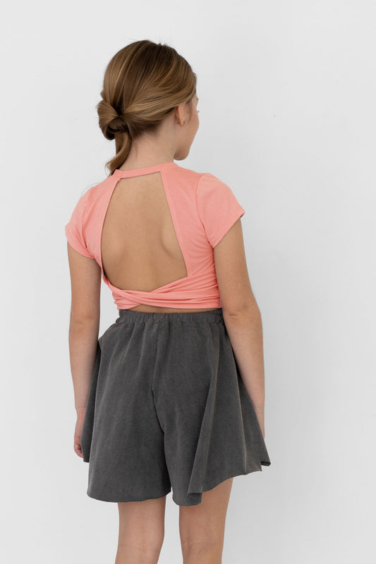 ΜΠΛΟΥΖΑ BAMBOO ΜΕ ΑΝΟΙΓΜΑ ΣΤΗΝ ΠΛΑΤΗ ALICE 2-12Y