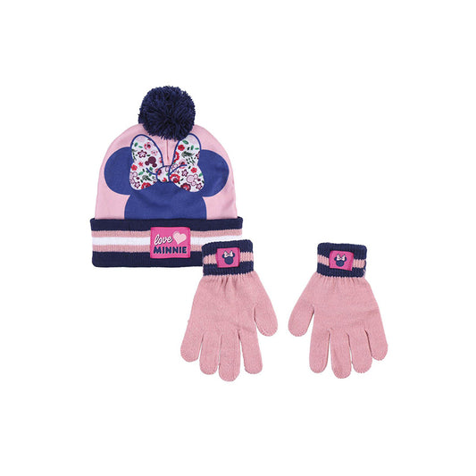 Σετ σκουφάκι με γάντια Disney Minnie