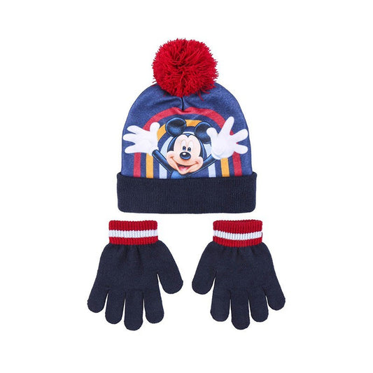 Σετ σκουφάκι με γάντια Disney Mickey