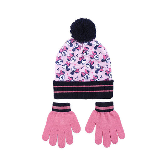 Σετ σκουφάκι με γάντια Disney Minnie