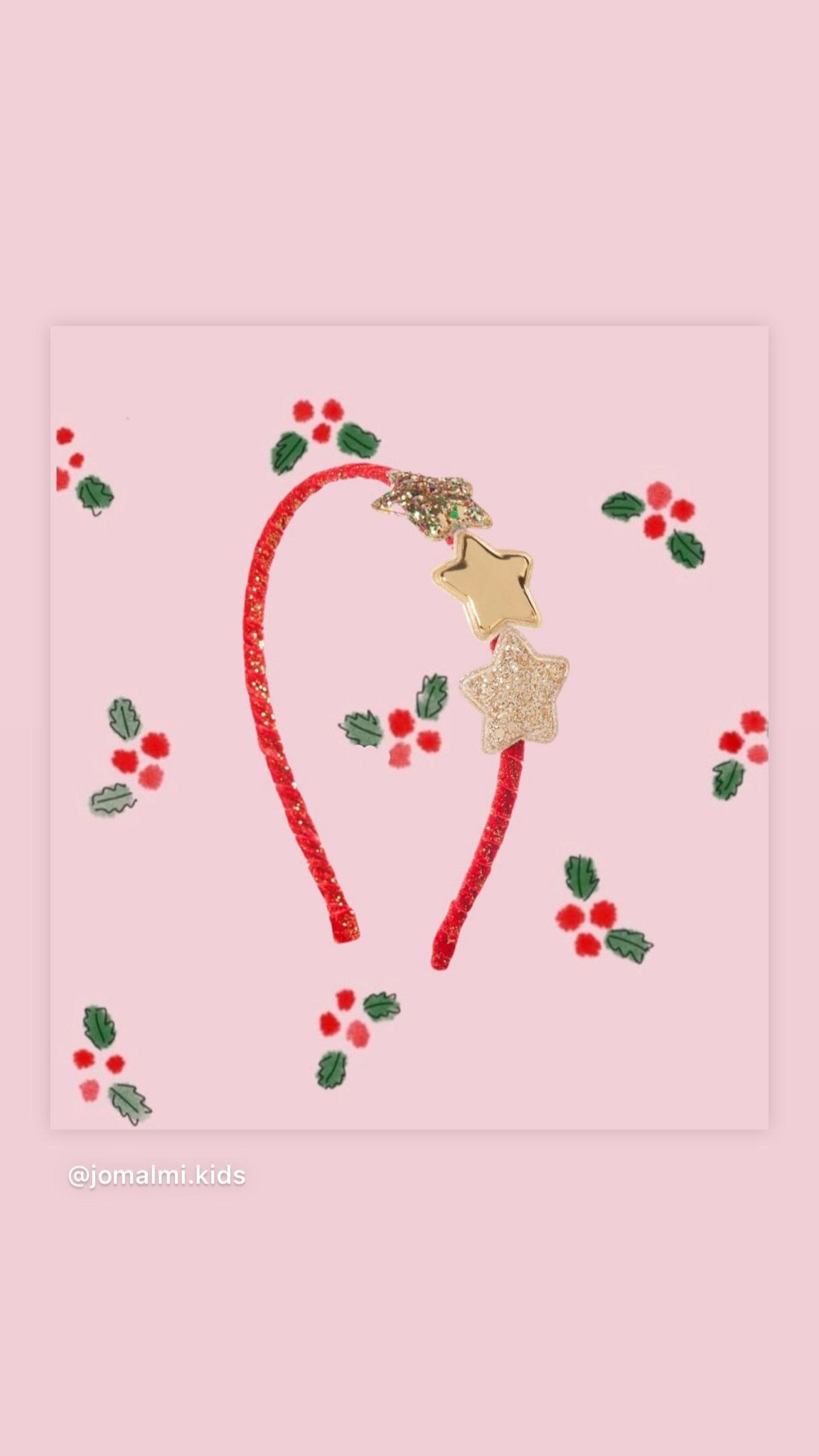 Χειροποίτη στέκα κοκκινη