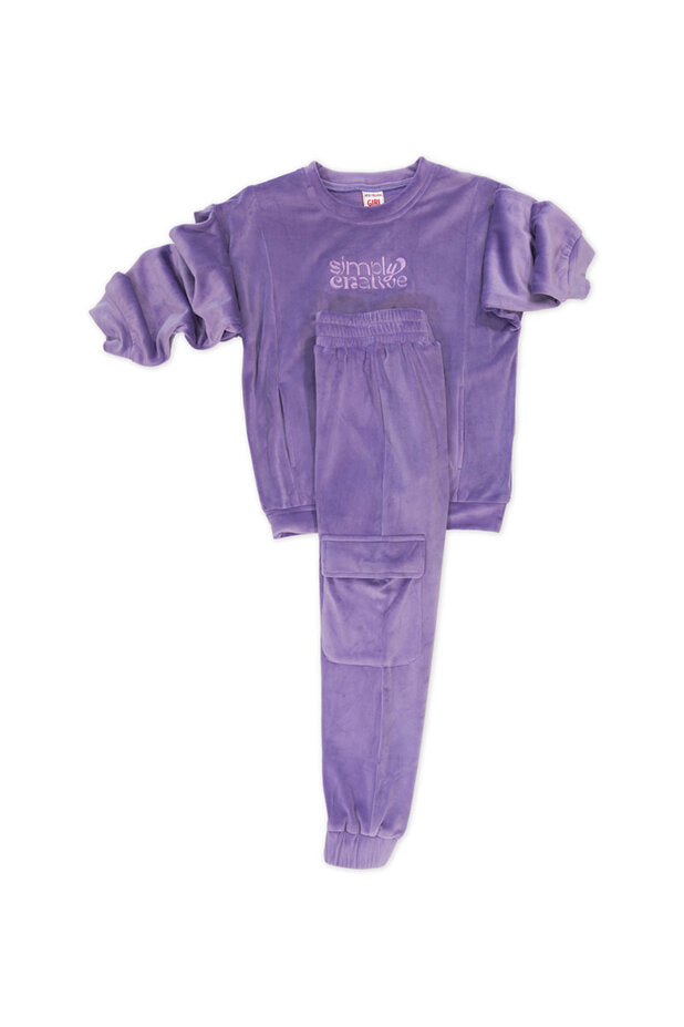 Σετ με παντελόνι βελούδο 8-14Y