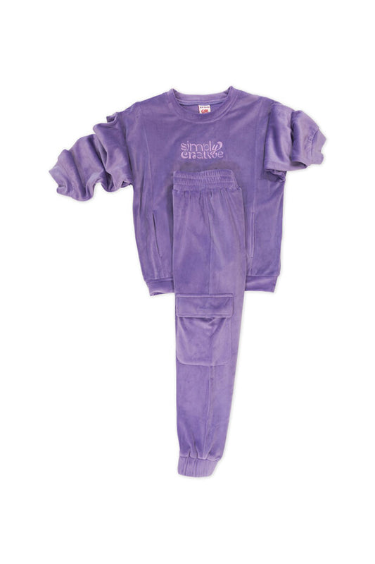 Σετ με παντελόνι βελούδο 8-14Y