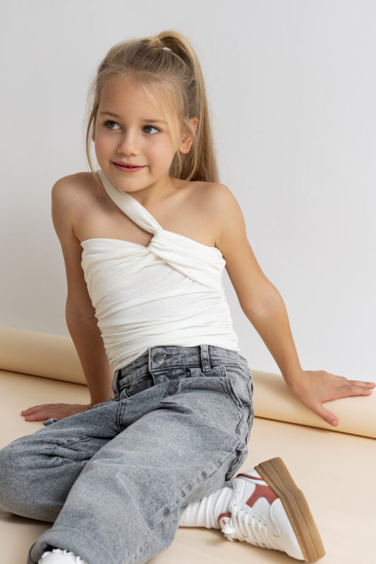 ALICE ΜΠΛΟΥΖΑ ΜΕ ΕΝΑΝ ΩΜΟ 3-12Y