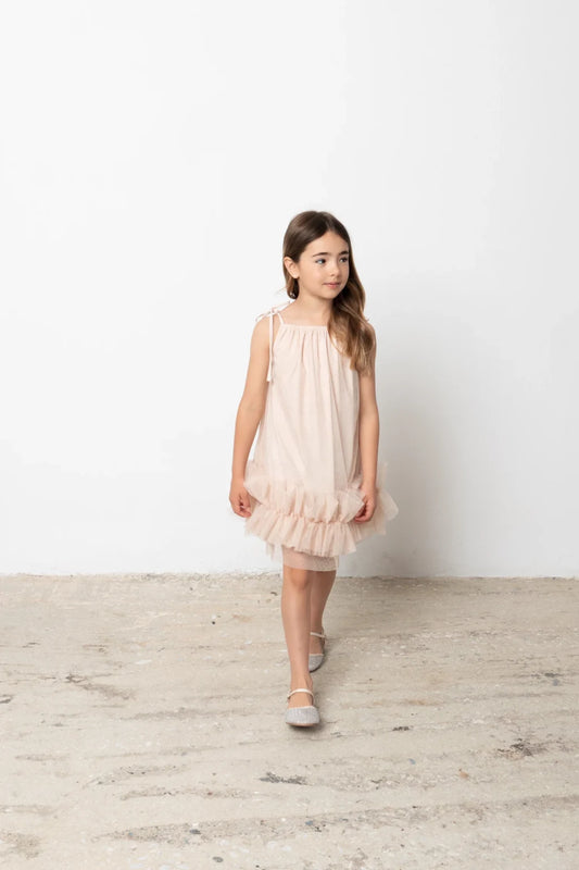 ALICE ΦΟΡΕΜΑ ΜΕ ΤΟΥΛΙ ΚΑΙ ΒΟΛΑΝ 2-8Y