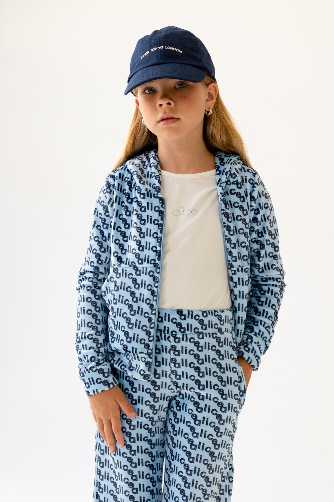 ΣΕΤ ΒΕΛΟΥΔΙΝΟ LOGO PRINT ALICE 2-12Υ