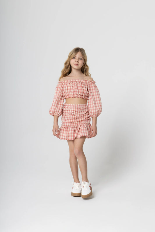 ALICE ΣΕΤ ΤΟΠ ΜΕ ΦΟΥΣΤΑ ΠΤΙ ΚΑΡΟ 3-12Y