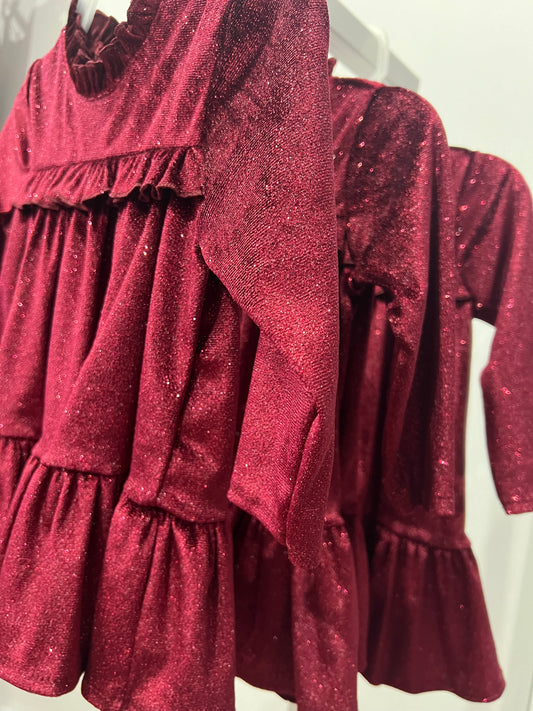 ΦΟΡΕΜΑ ΒΕΛΟΥΔΟ ΜΕ GLITTERS 6-36Μ