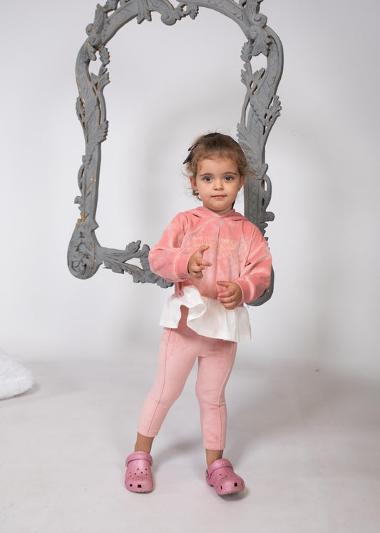 ΣΕΤ 2ΤΜΧ MINIMO.BYCH ΒΕΛΟΥΤΕ ΜΠΛΟΥΖΑ ΤΟΥΝΙΚ ΜΕ ΚΕΝΤΗΜΑ ΚΑΙ ΚΟΛΑΝ 9M-24M