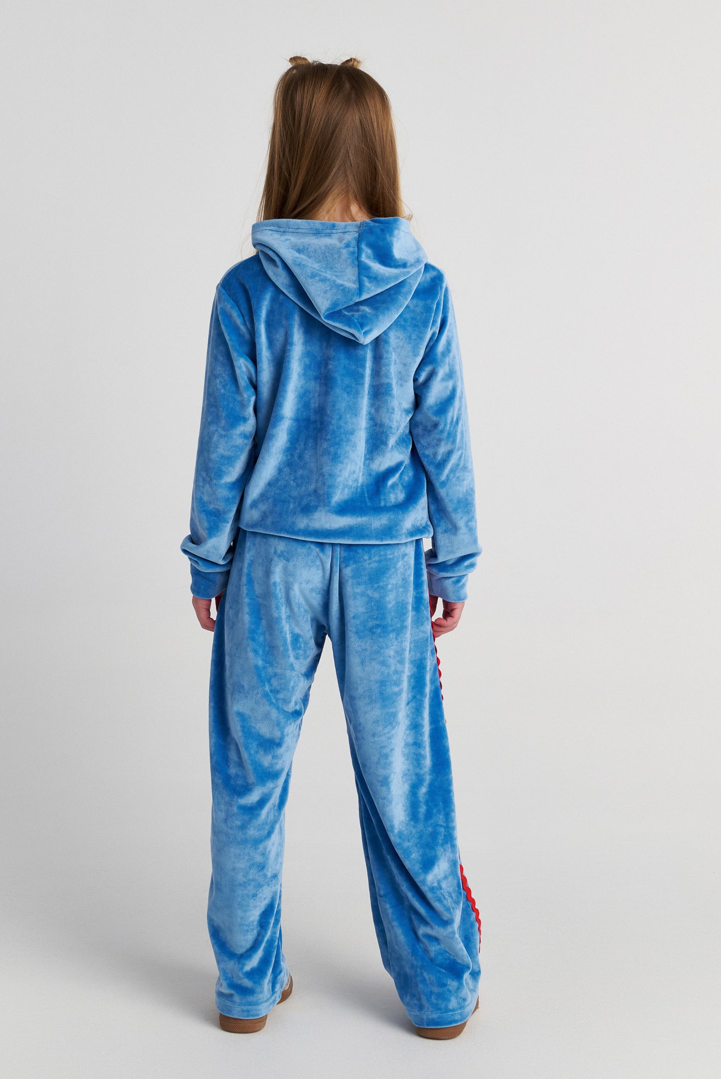 TWO IN A CASTLE Velvet Cloud Hooded Top And Pants