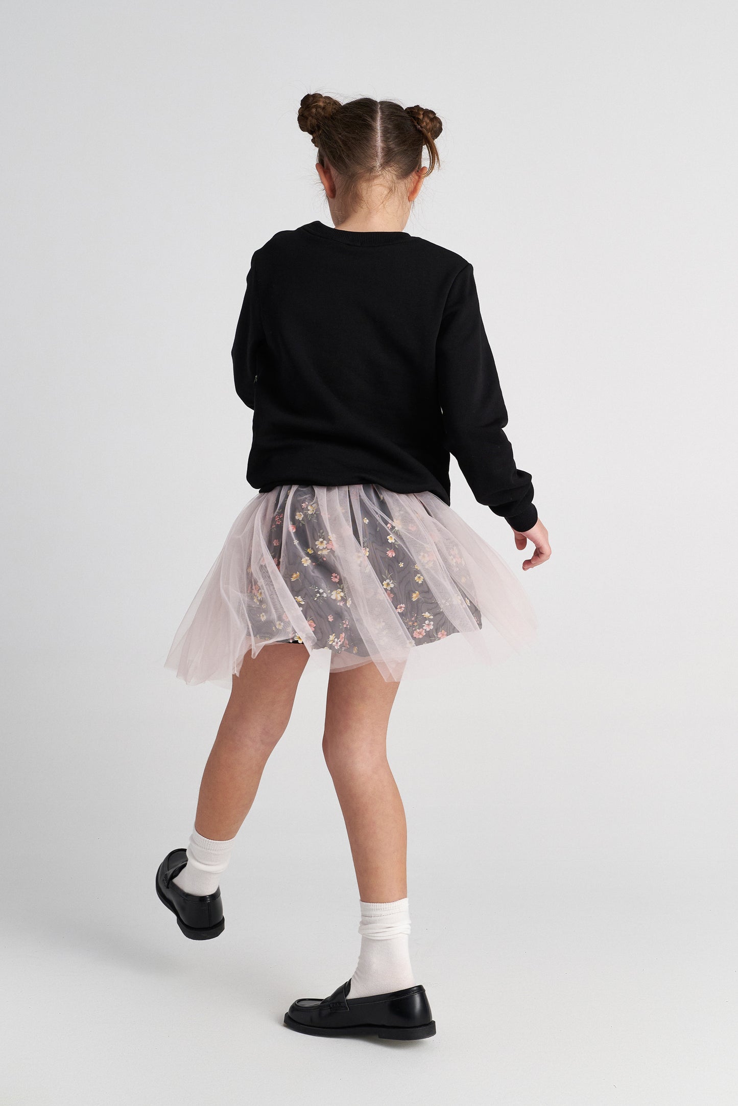 TWO IN A CASTLE Valley Night Sweater Top And Tutu Shorts Set