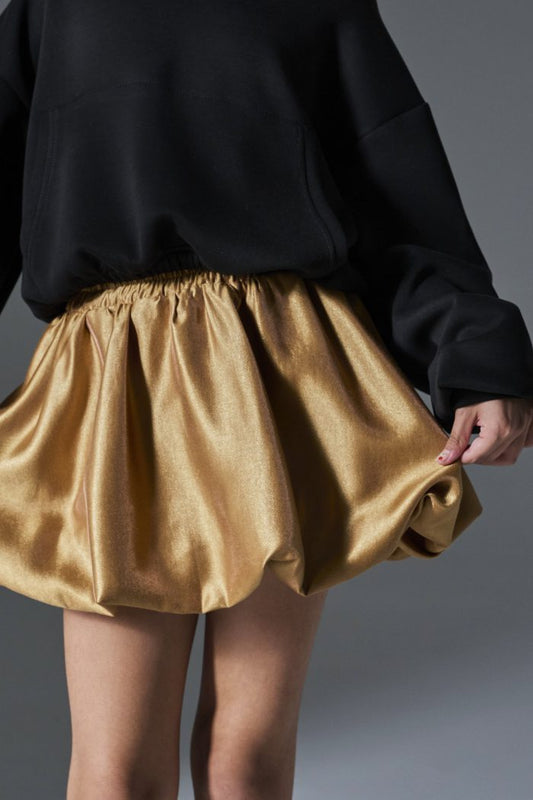 Melin Rose Φούστα balloon Χρυσή 4-12Y