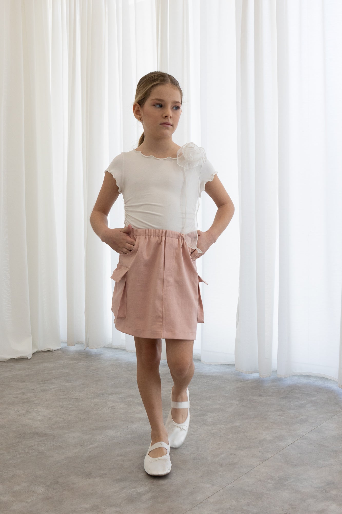 ΜΠΛΟΥΖΑ BAMBOO ΜΕ ΜΟΤΙΦALICE 2-12Y