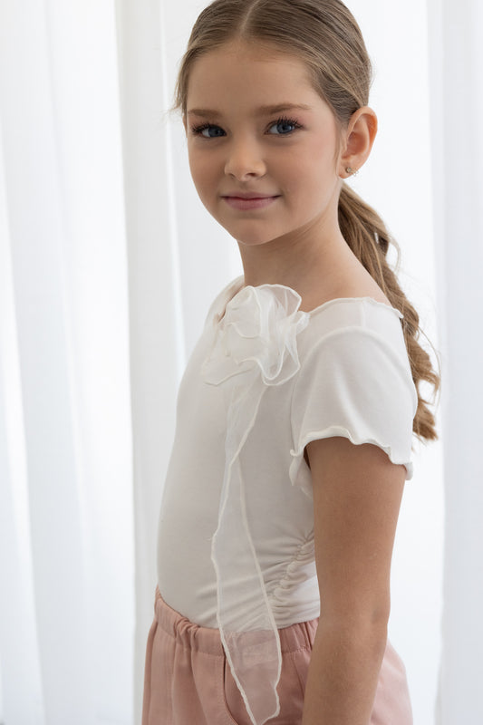 ΜΠΛΟΥΖΑ BAMBOO ΜΕ ΜΟΤΙΦALICE 2-12Y