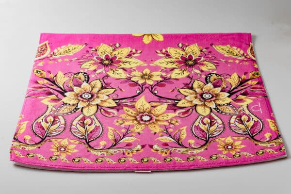 Paisley yellow πετσέτα