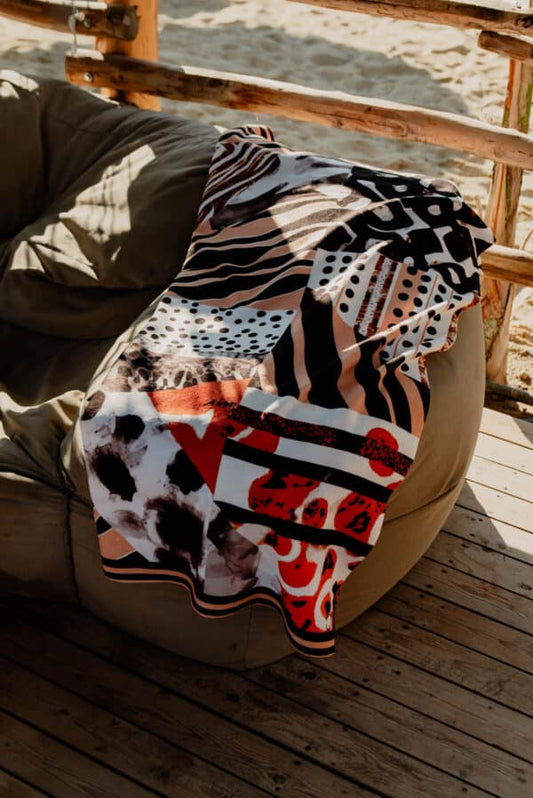 Zebra πετσέτα