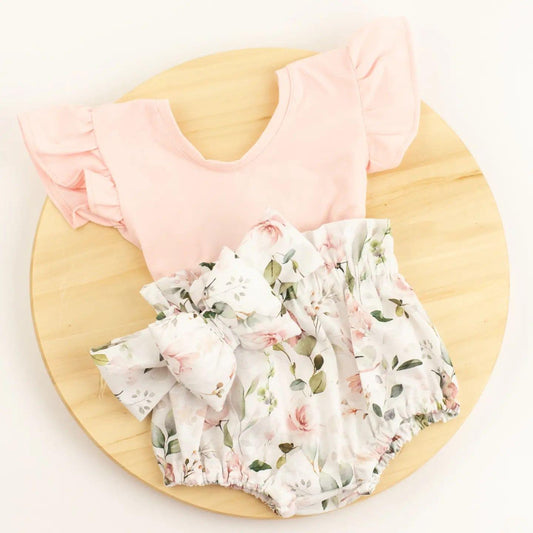 Garden Flowers Pink set