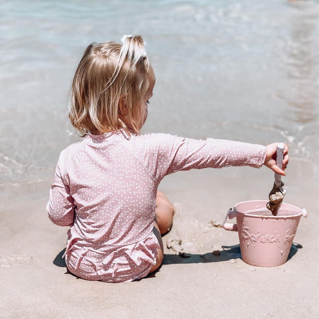 Scrunch Κουβαδάκι από ανακυκλώσιμη σιλικόνη Dusty Rose