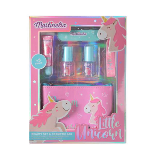 Martinelia UNICORN Beauty Set & Cosmetic Bag