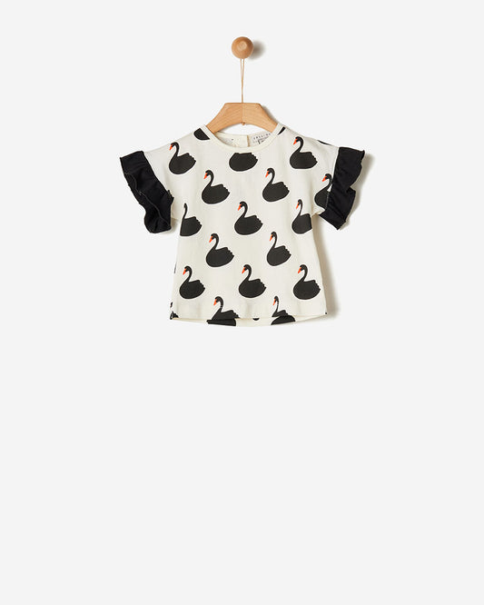 ΜΠΛΟΥΖΑ ΜΕ ΒΟΛΑΝ BLACK SWANGS / YELL-OH!