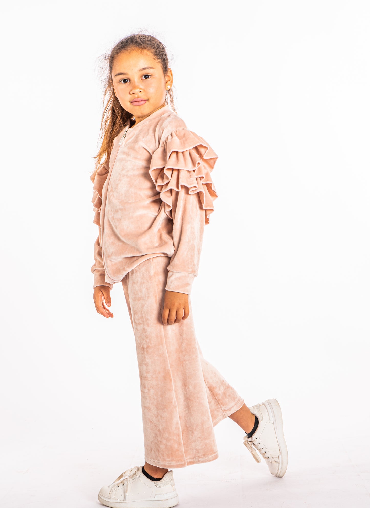 ΜΙΝΙΜΟ 2PCS SET VELOUR RUFFLE 2 up to SMALL