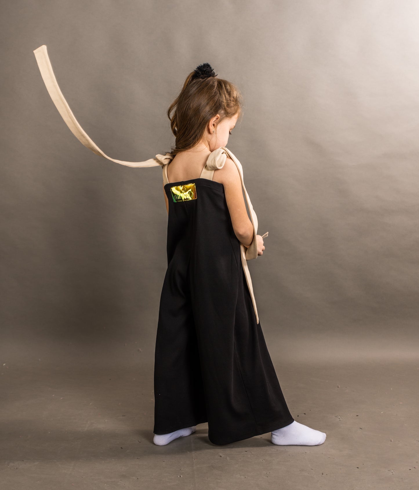 Ολόσωμη ριπ φόρμα μαύρη