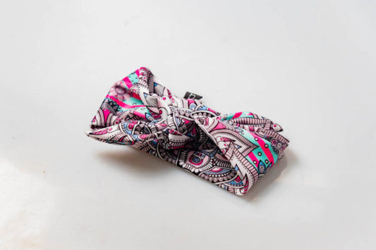 Κορδέλα μέντα-pink retro