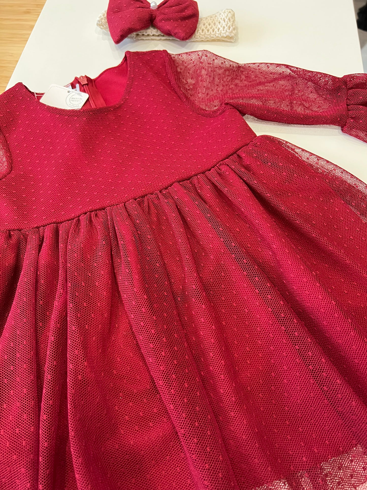 Φόρεμα με τούλι 1-6Y