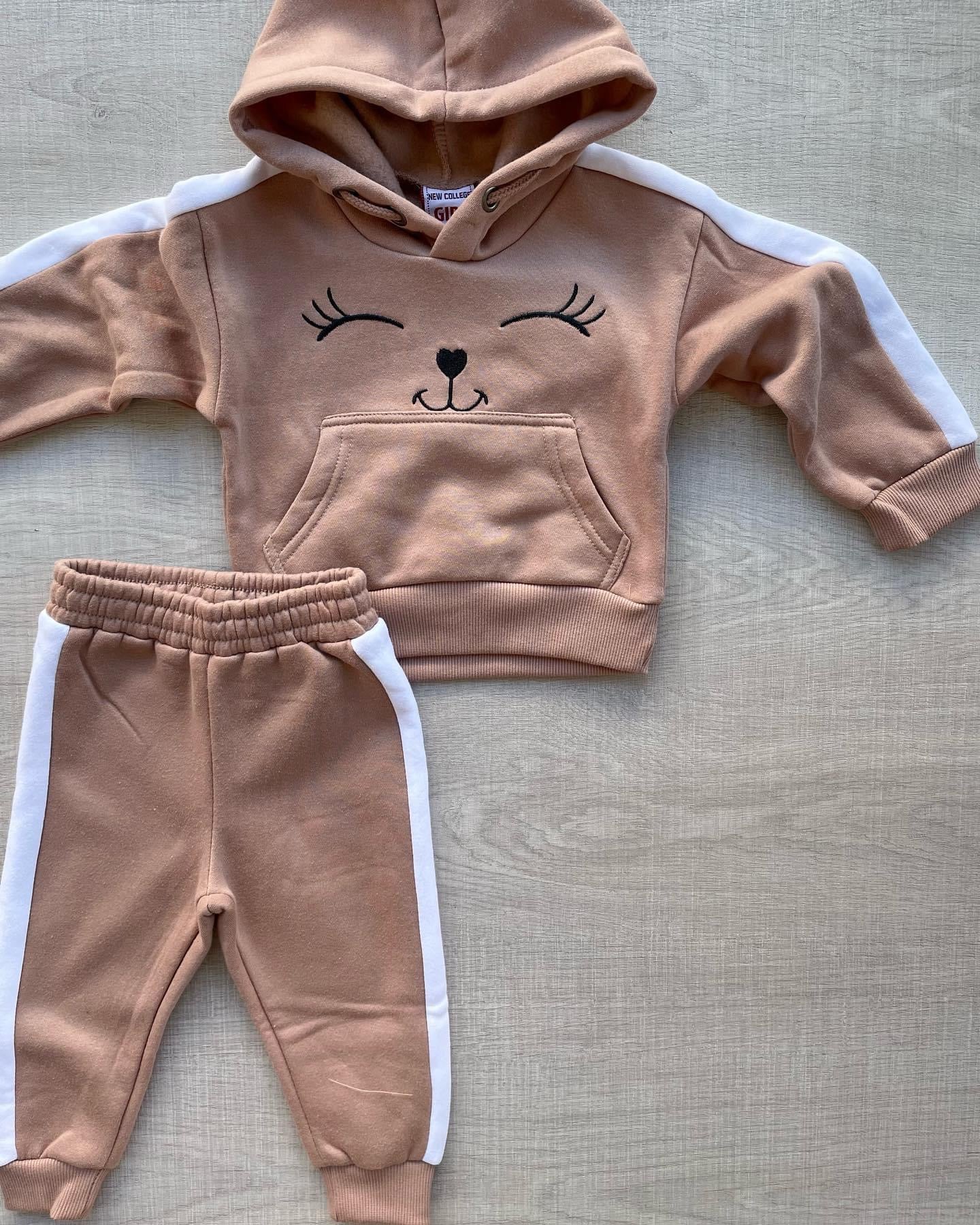 Φόρμα χνουδιασμένη 1-6Y