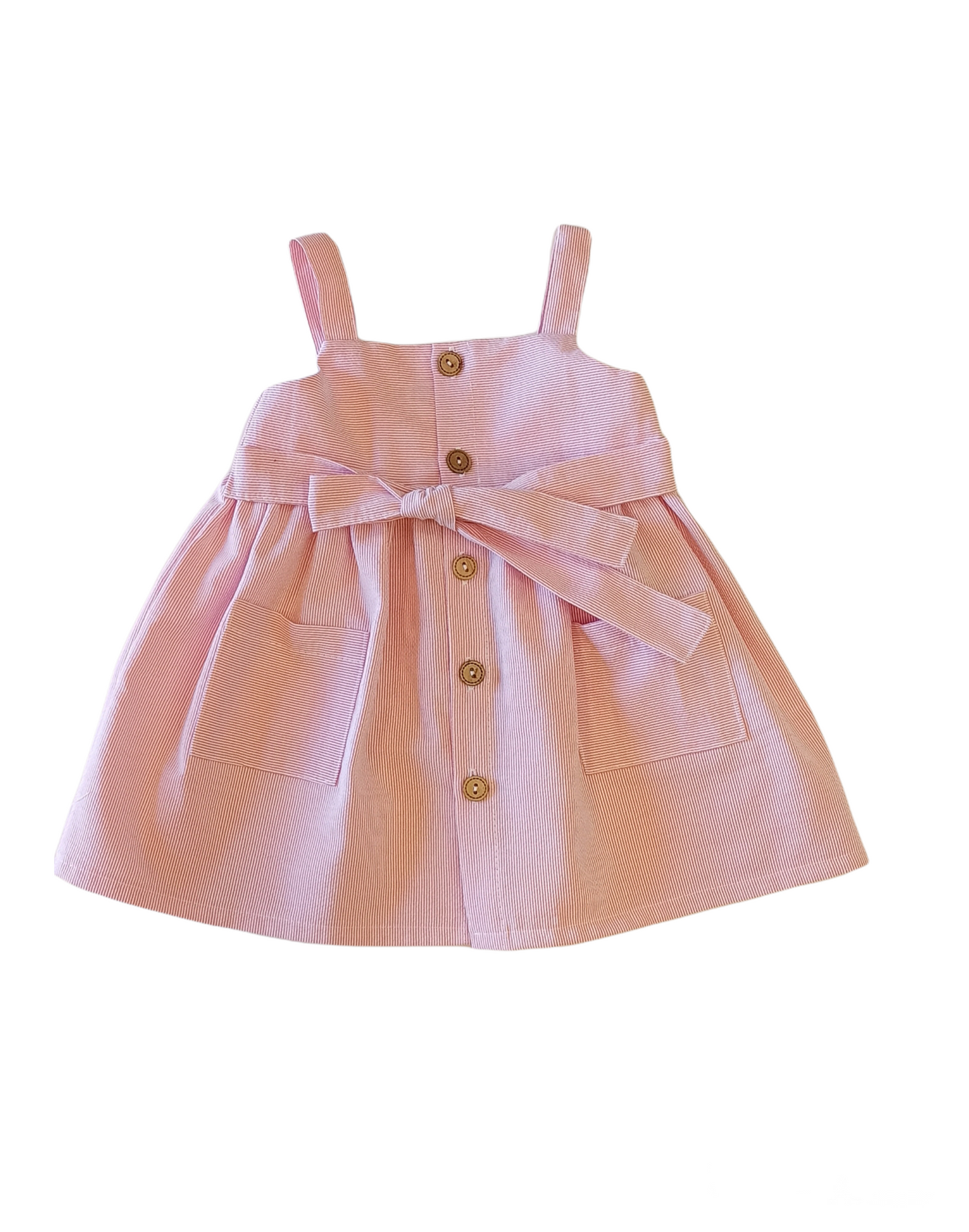 Φόρεμα ριγε σε 2 χρώματα