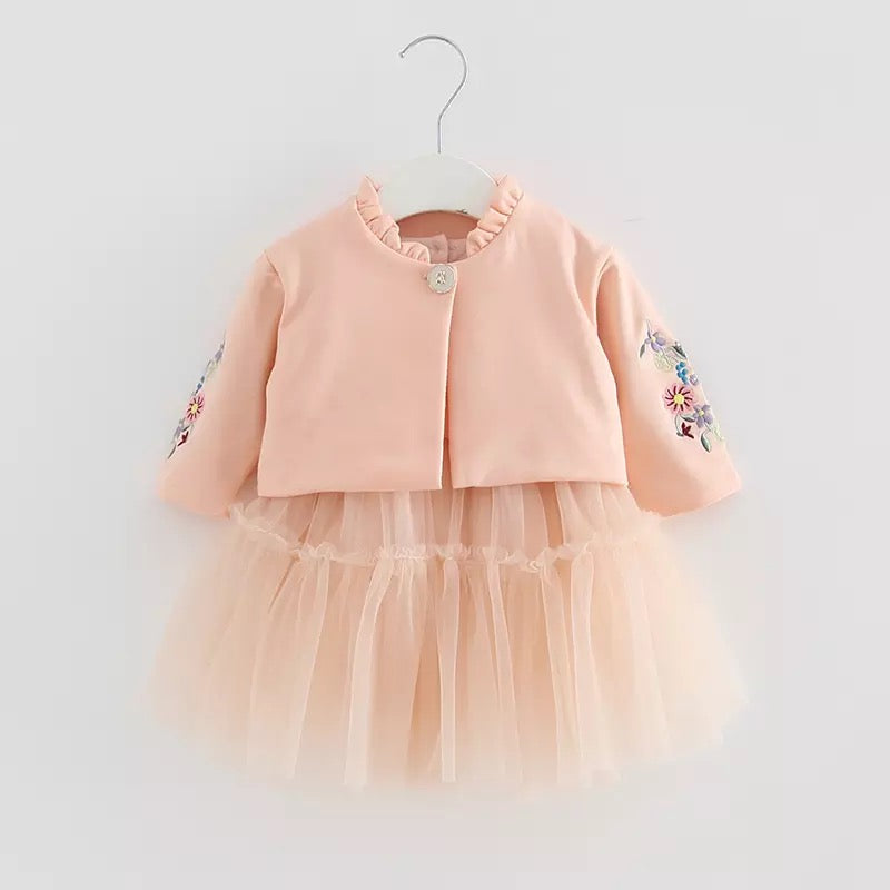Σετ tutu φόρεμα με ζακέτα 6-24m