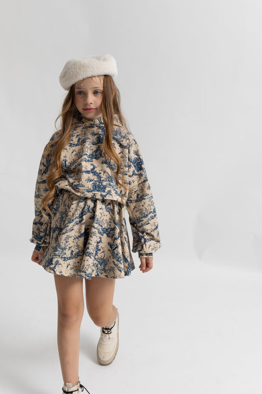 ΣΕΤ FLEECE ΜΕ ΦΟΥΣΤΑ TOILE ALICE