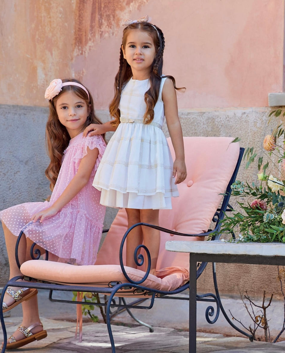 Φόρεμα με χρυσές λεπτομέρειες 6-10Y