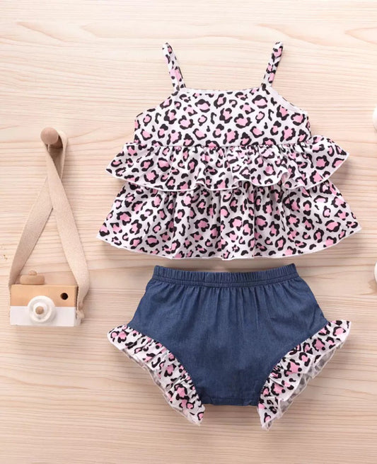 Λεοπάρ τζιν σετ 6-24m