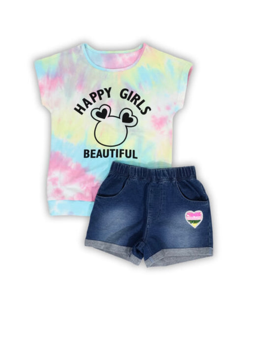 Σετ με σόρτς jeans