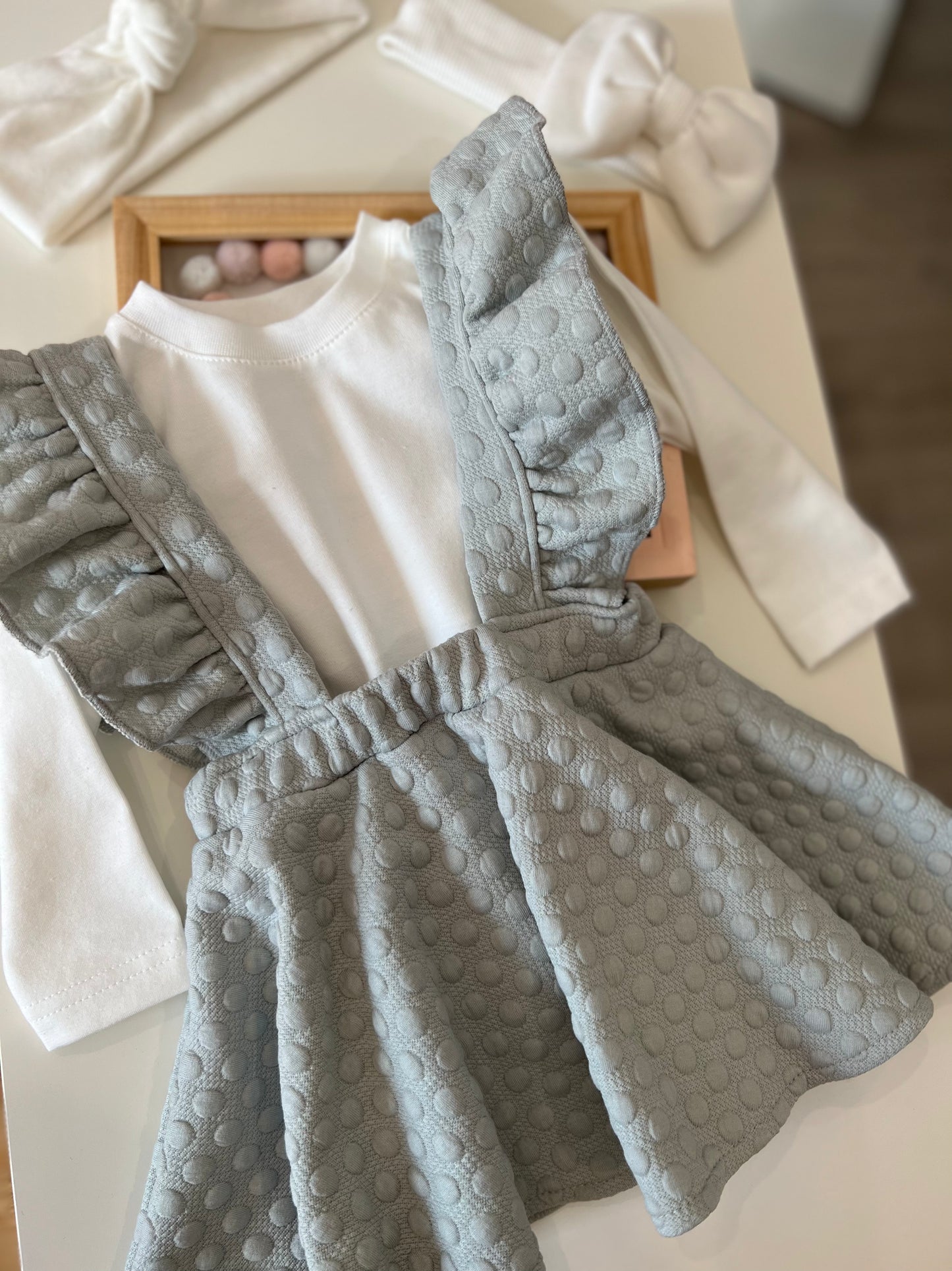 Σετ φόρεμα με μπλούζα μιντ 1-6Y