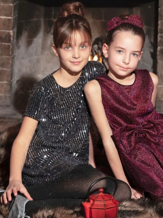 Φόρεμα με παγιέτες 6-12Y