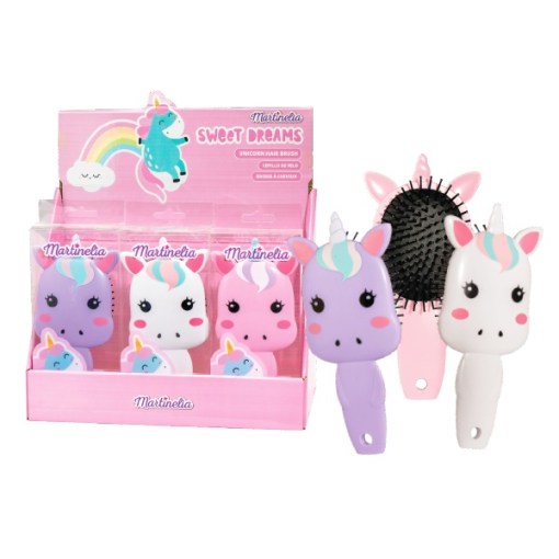 Martinelia Sweet Unicorn Hair Brush Βούρτσα Μαλλιών Μονόκερος