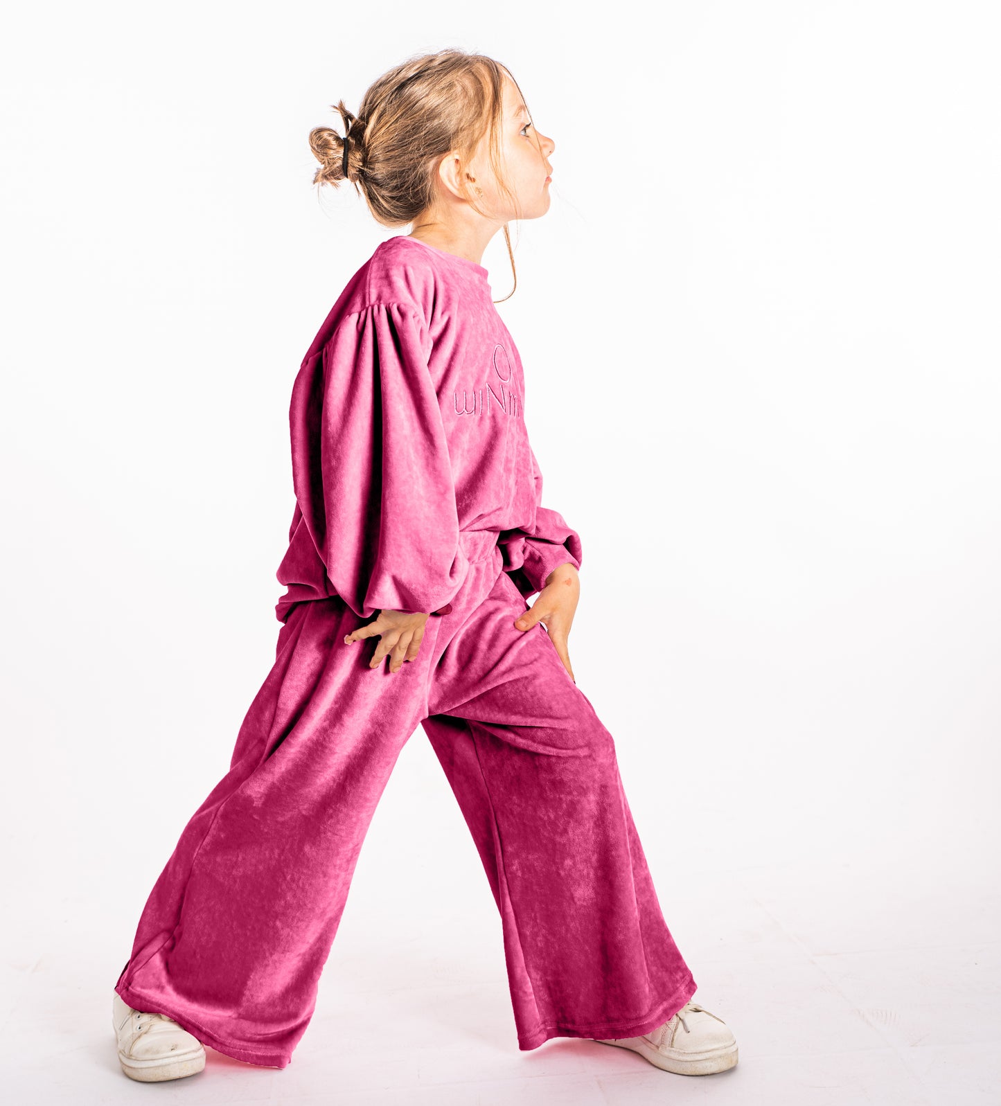 ΜΙΝΙΜΟ 2PCS SET VELOUR EMBRODERIE