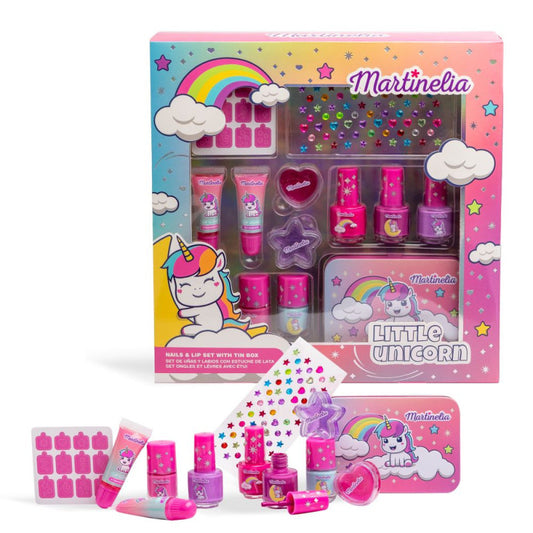 Martinelia Little Unicorn Nail&Lip Set With Tinbox