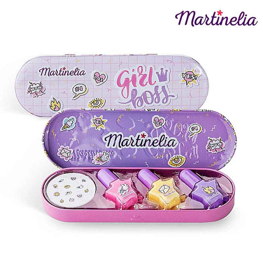 Martinelia SUPER GIRL Nail polish & stickers Set