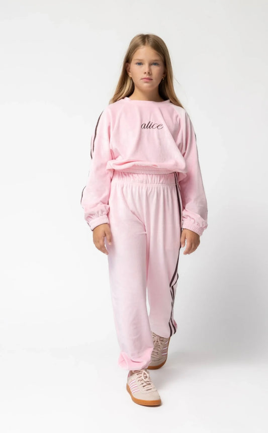 ALICE ΣΕΤ ΦΟΡΜΑΣ ΒΕΛΟΥΤΕ ΜΕ ΡΙΓΕΣ 3-12Y