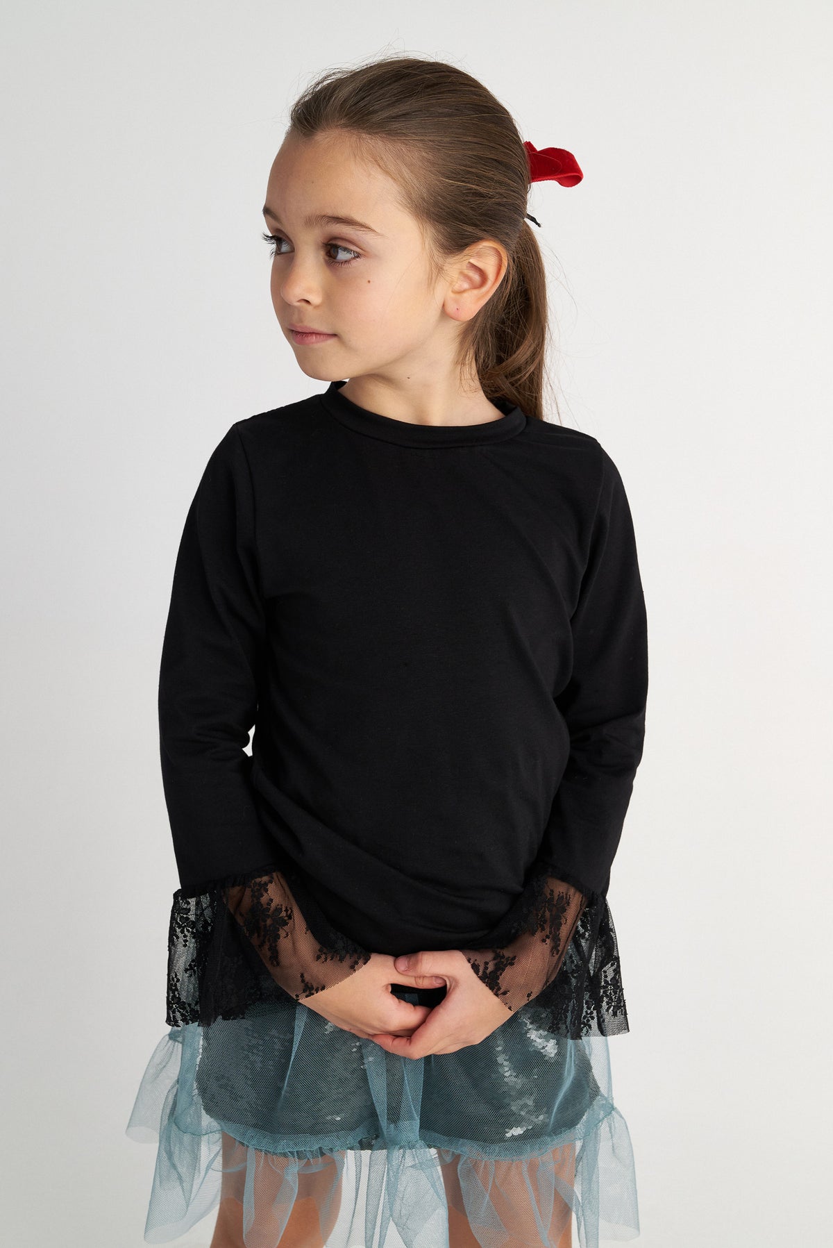 TWO IN A CASTLE Basics Lace Top